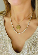 LORDS PRAYER MEDALLION CHAIN