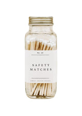 SAFETY MATCHES - WHITE